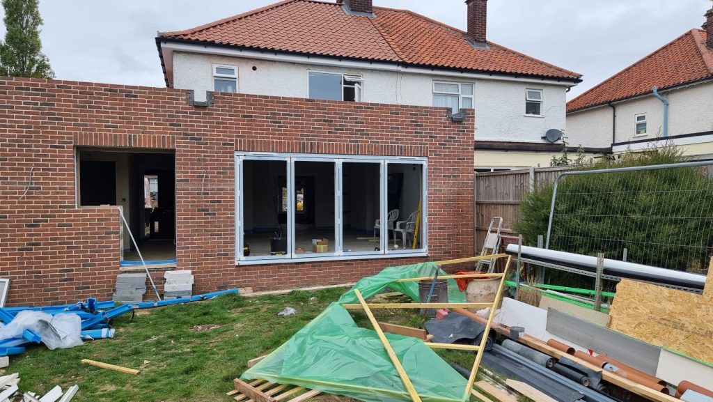 conservatory installation in Norwich